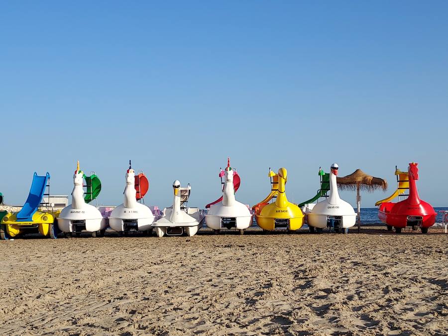 La playa de los Náufragos